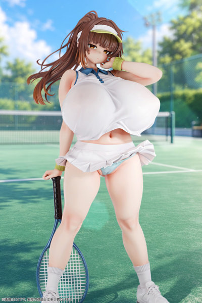 テニス部の若山さん 1/6スケール塗装済み完成品フィギュアのサムネイル画像