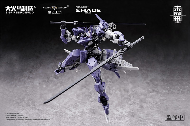 BIGFIREBIRD BUILD Wegbereiter von morgen（ヴェークベライター・フォン・モルゲン） メドゥーサMK2＆伏翼 1/60スケールプラスチックモデルキット