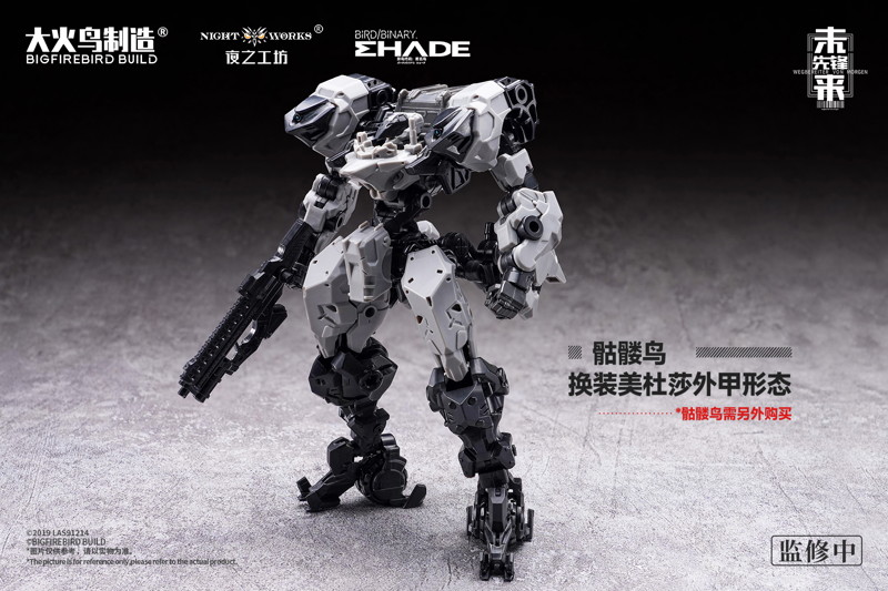 BIGFIREBIRD BUILD Wegbereiter von morgen（ヴェークベライター・フォン・モルゲン） メドゥーサMK2＆伏翼 1/60スケールプラスチックモデルキット