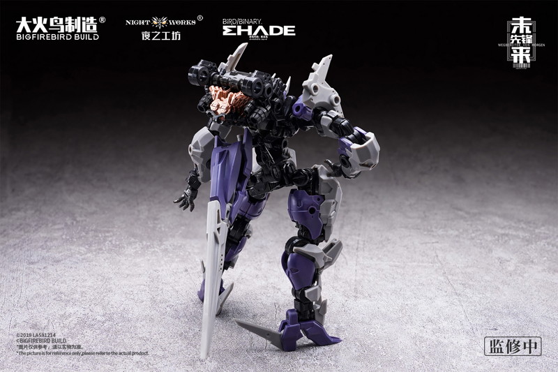 BIGFIREBIRD BUILD Wegbereiter von morgen（ヴェークベライター・フォン・モルゲン） メドゥーサMK2＆伏翼 1/60スケールプラスチックモデルキット