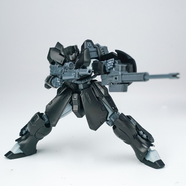 SHEIK MAINLAND ULTRA ACTION TROOPERシリーズ Zabul（ザーブル） 1/144スケールプラスチックモデルキット（ブラック） 改良版