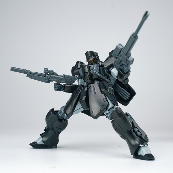 SHEIK MAINLAND ULTRA ACTION TROOPERシリーズ Zabul（ザーブル） 1/144スケールプラスチックモデルキット（ブラック） 改良版