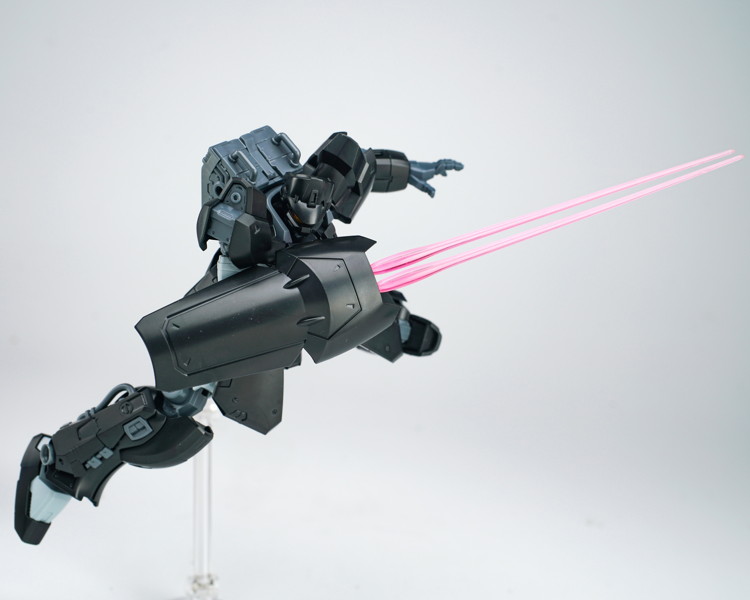 SHEIK MAINLAND ULTRA ACTION TROOPERシリーズ Zabul（ザーブル） 1/144スケールプラスチックモデルキット（ブラック） 改良版