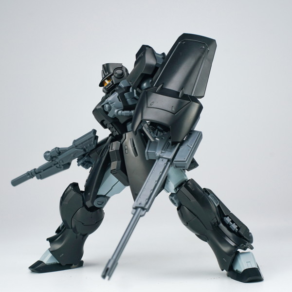 SHEIK MAINLAND ULTRA ACTION TROOPERシリーズ Zabul（ザーブル） 1/144スケールプラスチックモデルキット（ブラック） 改良版