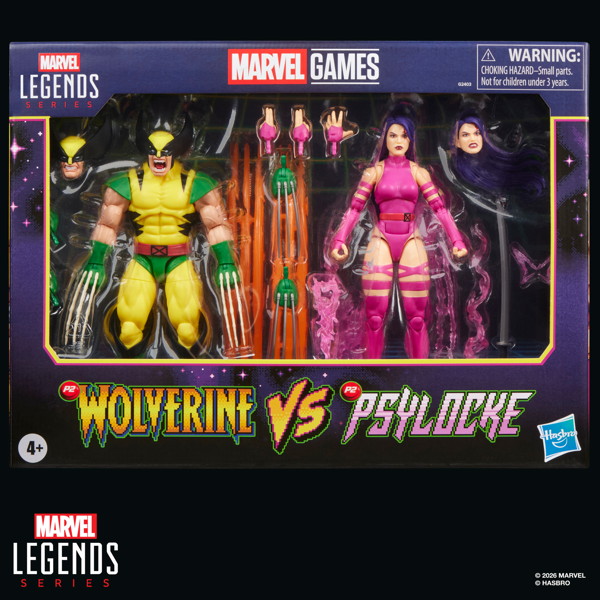 マーベルレジェンド・シリーズ 『マーベル・ゲームズ』 ウルヴァリン VS サイロック
