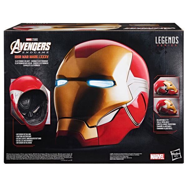 マーベルレジェンド・シリーズ インフィニティ・サーガ 『アベンジャーズ/エンドゲーム』 アイアンマン・マークLXXXV エレクトロニックヘルメット