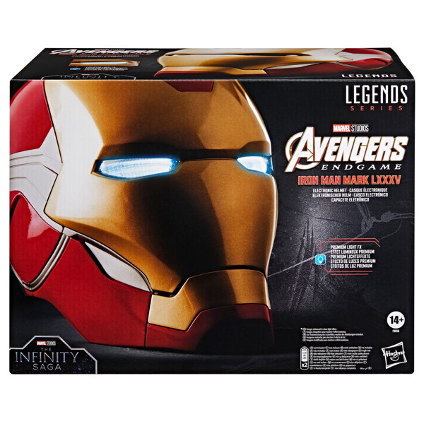 マーベルレジェンド・シリーズ インフィニティ・サーガ 『アベンジャーズ/エンドゲーム』 アイアンマン・マークLXXXV エレクトロニックヘルメット