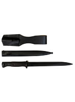K98マウザー 銃剣 ブラック 皮剣差し付き
