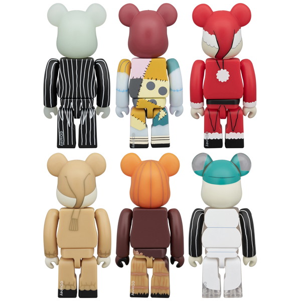 BE@RBRICK CHASE THE NIGHTMARE BEFORE CHRISTMAS （全6種） 1BOX:12個入