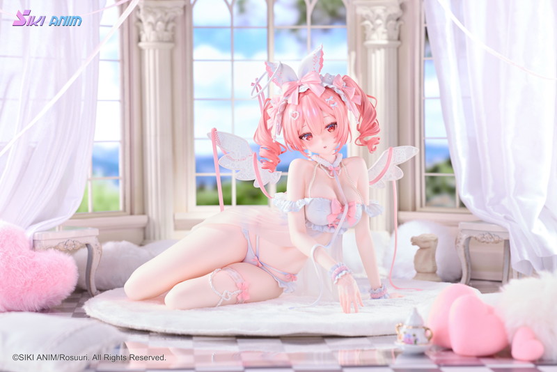 白うさぎRosu 天使ver. Illustrated by Rosuuri