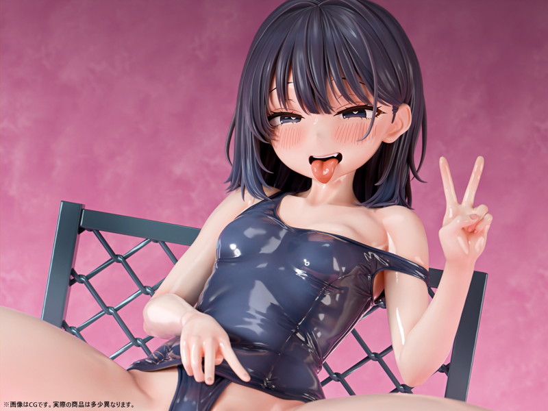 スク水部 木野崎ひな 1/5スケール塗装済み完成品フィギュア