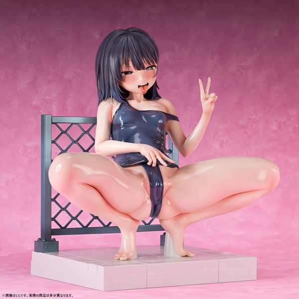 スク水部 木野崎ひな 1/5スケール塗装済み完成品フィギュア