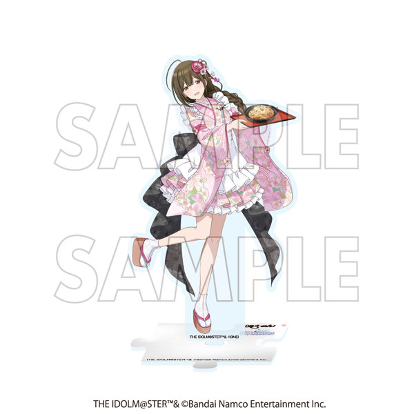 8番らーめん×アイドルマスター シャイニーカラーズコラボ アクリルスタンド 桑山千雪