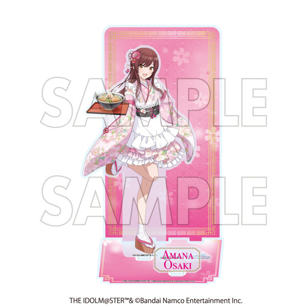 8番らーめん×アイドルマスター シャイニーカラーズコラボ BIGアクリルスタンド 大崎甘奈