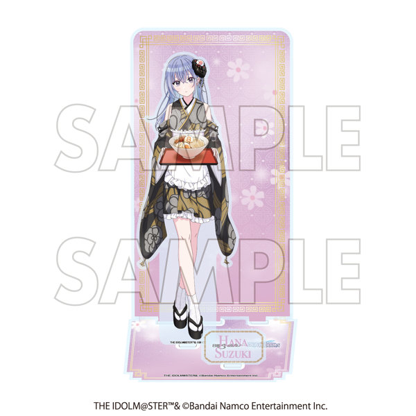 8番らーめん×アイドルマスター シャイニーカラーズコラボ BIGアクリルスタンド 鈴木羽那