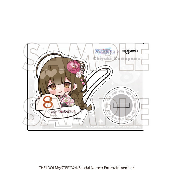 8番らーめん×アイドルマスター シャイニーカラーズコラボ ミニキャラアクリルスタンド 桑山千雪