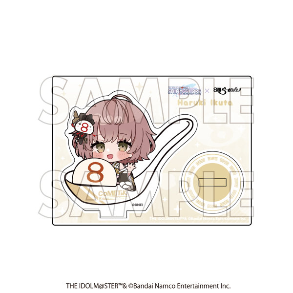 8番らーめん×アイドルマスター シャイニーカラーズコラボ ミニキャラアクリルスタンド 郁田はるき