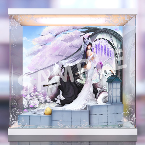 アズールレーン 武蔵 純潔清浄のウィステリアVer. LEDアクリル展示ケース付きスペシャル版