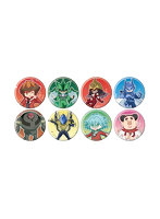 【BOX販売】缶バッジ 遊☆戯☆王デュエルモンスターズGX 14 POP Artイラスト（1BOX=8個入）