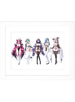 アズールレーン 描き下ろしキャラファイングラフ サキュバスシスター A4