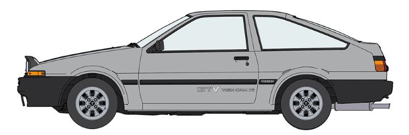 20856 1/24 トヨタ スプリンター トレノ AE86 GTV 前期型 （1983）