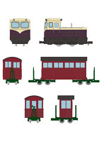 34217 鉄コレナロー80 木曽森林鉄道タイプ ディーゼル機関車＋客車＋制動車 3両セット