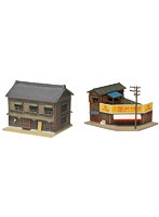 33821 建コレ111-1R 木造長屋・角の雑貨店1R