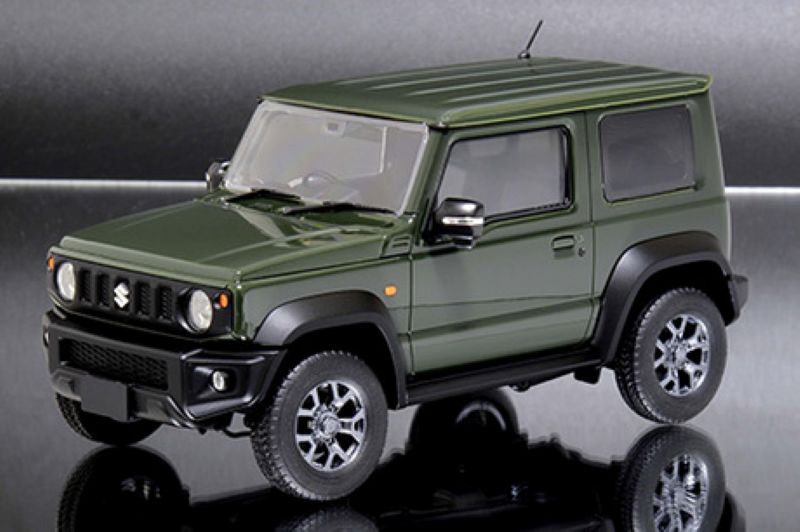 【再販】車NEXT23 1/24 スズキ ジムニー シエラ JB74（ジャングルグリーン）