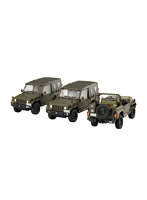 【再販】ML12 1/72 陸上自衛隊 1/2tトラック（部隊用） ［3両入り］