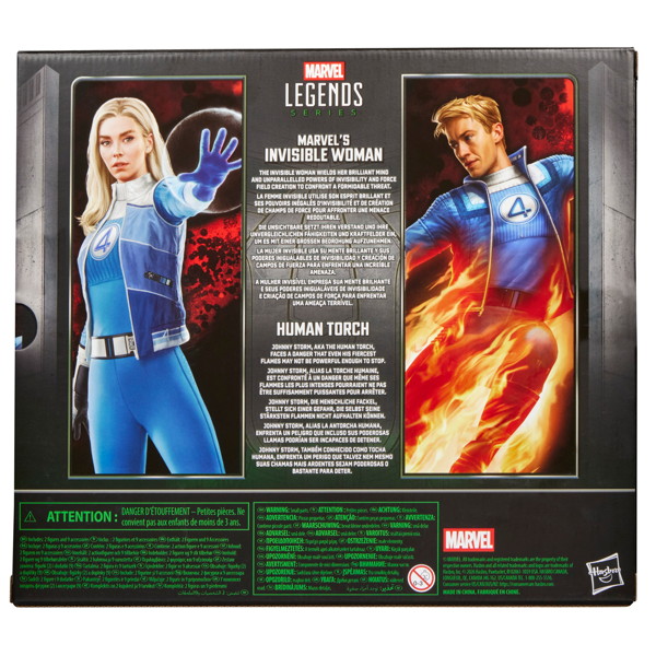 マーベルレジェンド・シリーズ 『アベンジャーズ/ドゥームズデイ』 インビジブル・ウーマン＆ヒューマン・トーチ