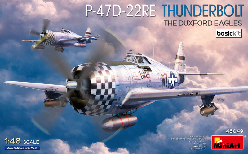 P-47D-22RE サンダーボルト ダックスフォード・イーグルス ベーシックキット
