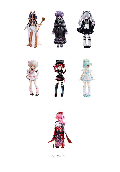 Heart Studio 心の闇 悪女の審判 トレーディングドール（1BOX=6個入）のサムネイル画像