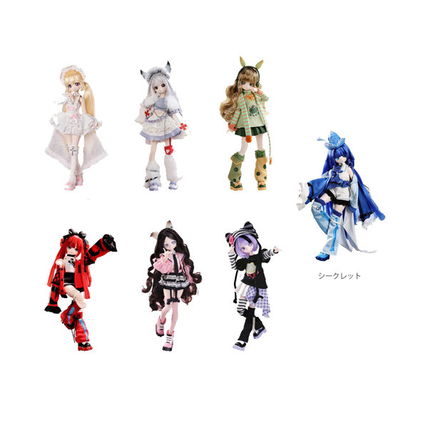 PENNY’S BOX 浮昼夜行（ふちゅうやこう）シリーズ トレーディングドール（1BOX=6個入）のサムネイル画像