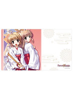 FORTUNE ARTERIAL ラバーマット 悠木かなで＆悠木陽菜/巫女服