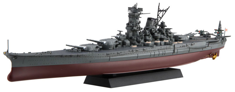 艦NX-2 EX-3 1/700 艦NEXTシリーズ No.2 EX-3 日本海軍戦艦 武蔵 特別仕様（木甲板シール付き/ブラックカラー）