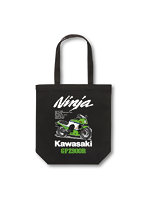 Kawasaki モーターサイクルエンブレム トートバッグ（GPZ900R Green）