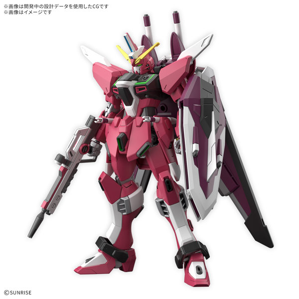 HG 1/144 インフィニットジャスティスガンダム＆ブースターユニット（仮）のサムネイル画像