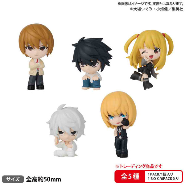 BUSHIROAD THE BOX DEATH NOTE コレクションフィギュア RICH （全5種） 1BOX:6個入