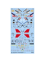 スケールアヴィエーションデカール F-14D TOMCAT Bounty Hunters， Grim eapers，Black Lions，Tomcatters
