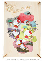 【BOX販売】サンリオキャラクターズ ペーパーシアター-ウッドスタイル- PT-WL38 Hello Kitty（1BOX=6個入）