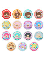 【BOX販売】モンチッチ刺繍缶バッジビスケット （全15種） 1BOX:12個入