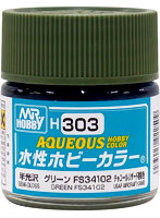 H303J 水性ホビーカラー グリーン FS34102