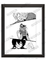 文豪ストレイドッグス 太宰、中也、十五歳 モノクロキャラファイングラフ