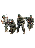 マスターボックス MB35254 1/35 独・国防軍歩兵4体・バストーニュ1944年12月