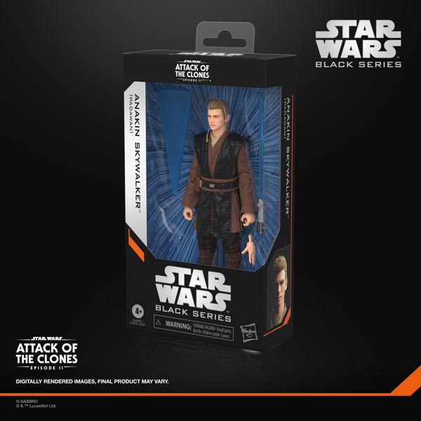 スター・ウォーズ ブラックシリーズ 『スター・ウォーズ エピソード2/クローンの攻撃』 アナキン・スカイウォーカー（パダワン）