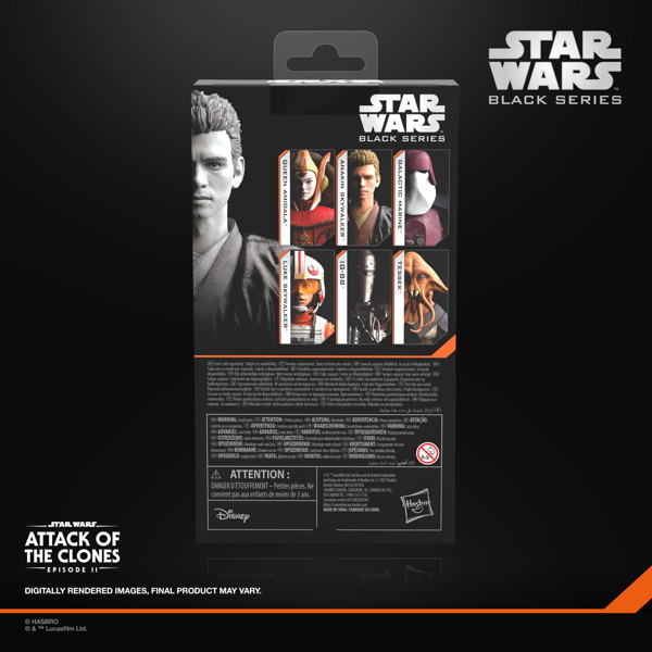 スター・ウォーズ ブラックシリーズ 『スター・ウォーズ エピソード2/クローンの攻撃』 アナキン・スカイウォーカー（パダワン）