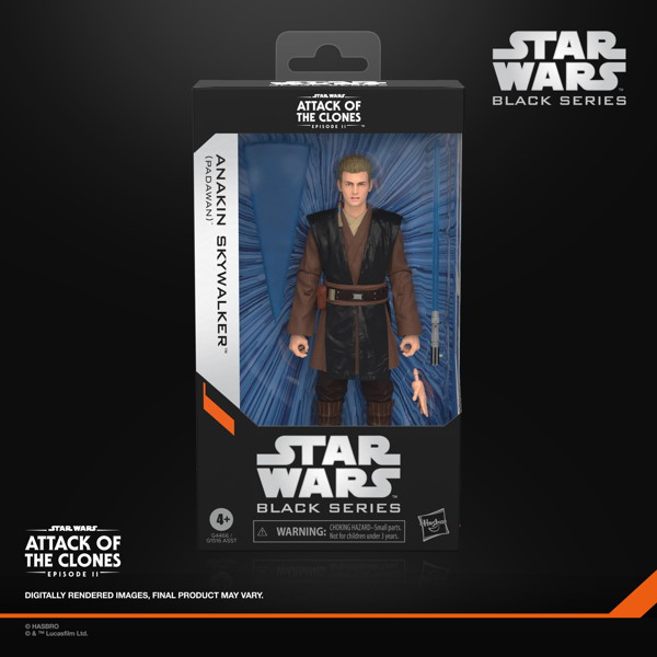 スター・ウォーズ ブラックシリーズ 『スター・ウォーズ エピソード2/クローンの攻撃』 アナキン・スカイウォーカー（パダワン）