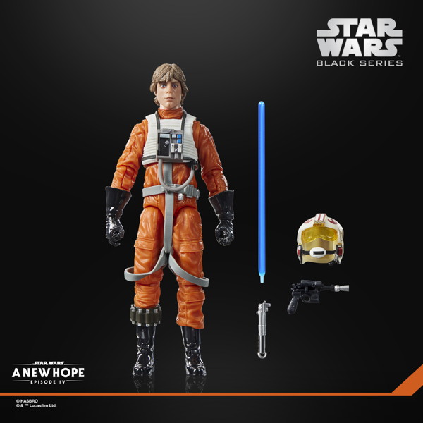 スター・ウォーズ ブラックシリーズ 『スター・ウォーズ エピソード4/新たなる希望』 ルーク・スカイウォーカー（Xウイング・パイロット）