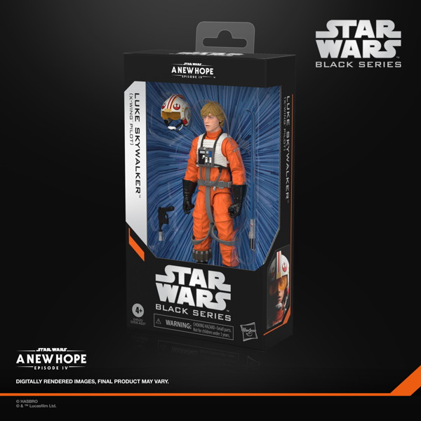 スター・ウォーズ ブラックシリーズ 『スター・ウォーズ エピソード4/新たなる希望』 ルーク・スカイウォーカー（Xウイング・パイロット）
