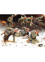 マスターボックス MB35018 1/35 独・装甲擲弾兵1939-42・7体入・戦闘シーン